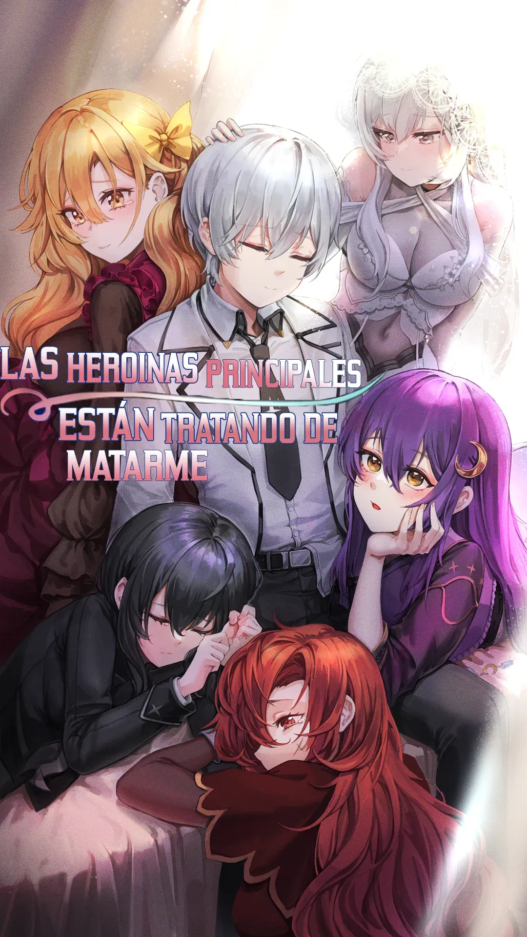 Las Heroínas Principales Están Tratando de Matarme Portada